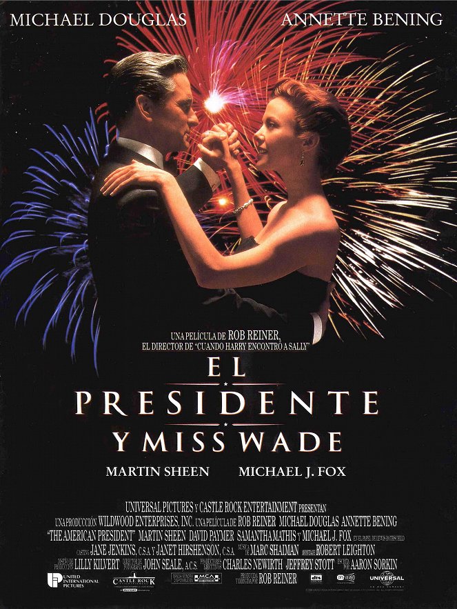 El presidente y Miss Wade - Carteles