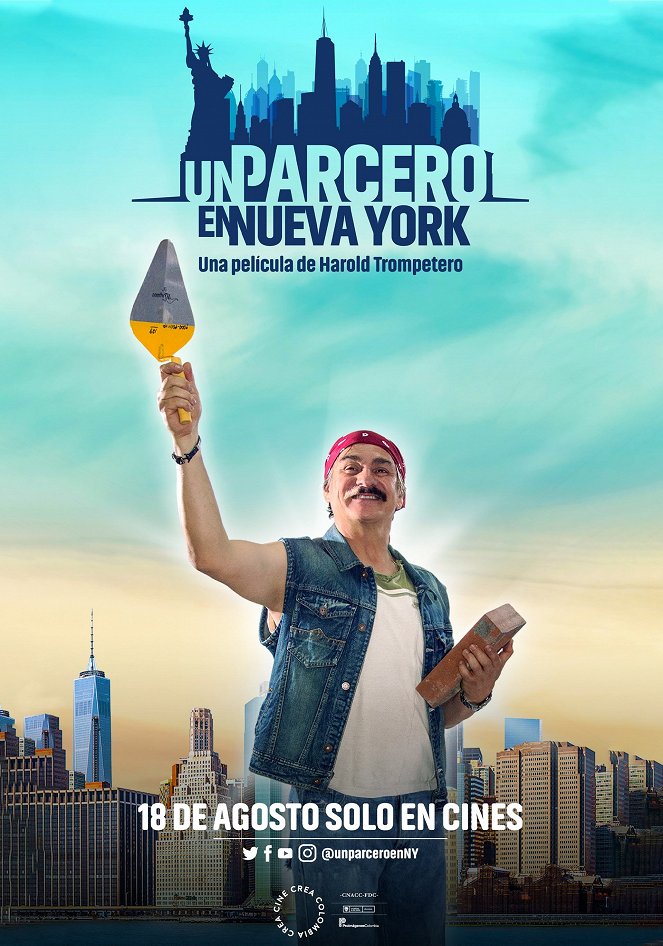 Un parcero en Nueva York - Plakátok