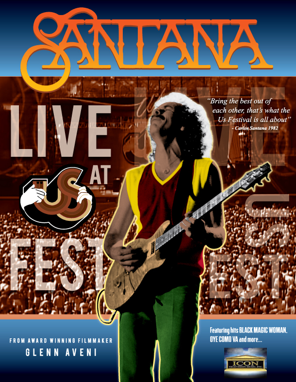 Santana: Live at the 1982 US Festival - Carteles