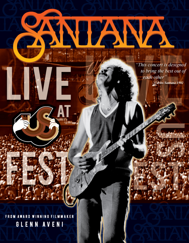 Santana: Live at the 1982 US Festival - Carteles