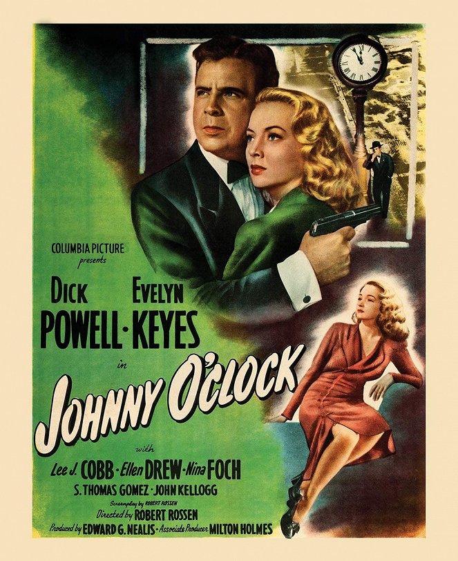 Johnny O'Clock - Posters