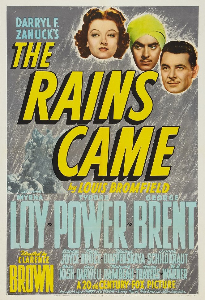 The Rains Came - Posters