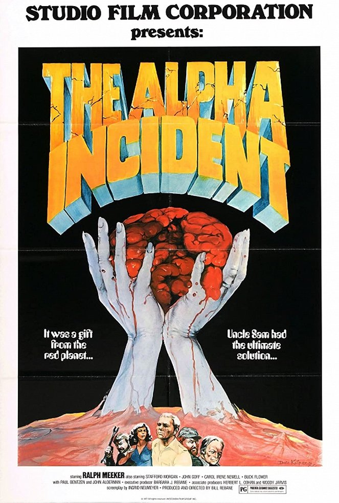 The Alpha Incident - Posters