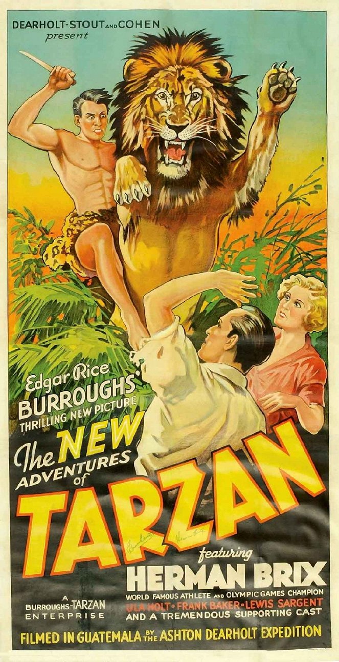 The New Adventures of Tarzan - Plakaty