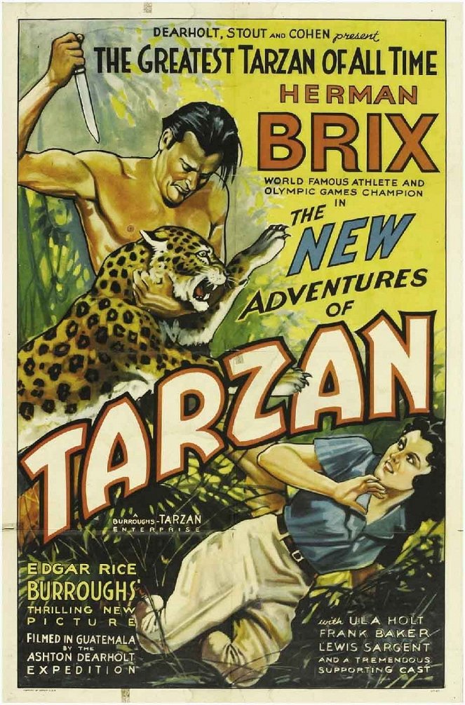 Las nuevas aventuras de Tarzán - Carteles