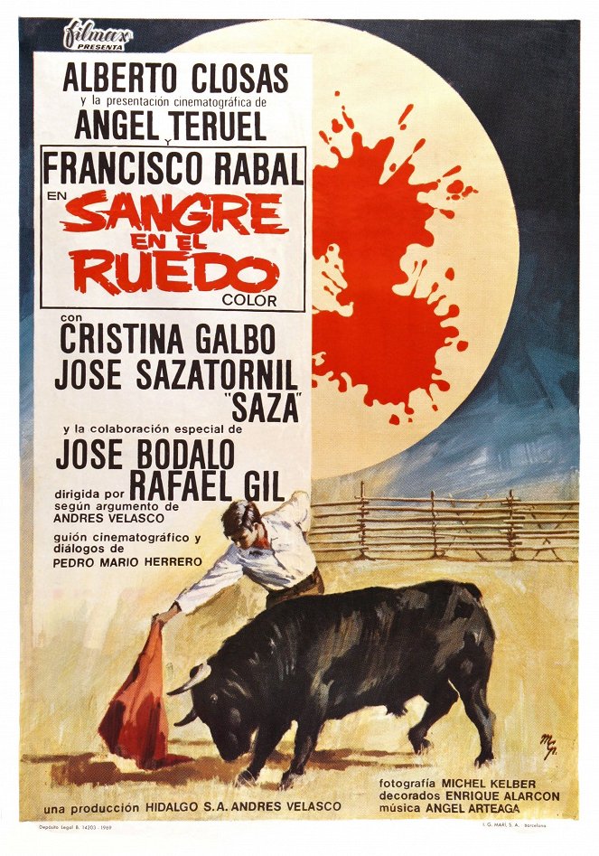 Blood in the Bullring - Posters