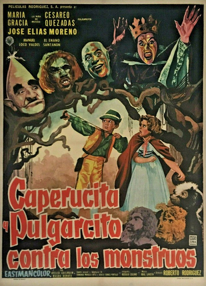 Caperucita y Pulgarcito contra los monstruos - Plakate