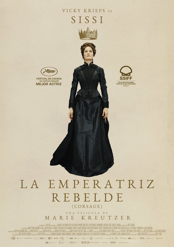 La emperatriz rebelde - Carteles