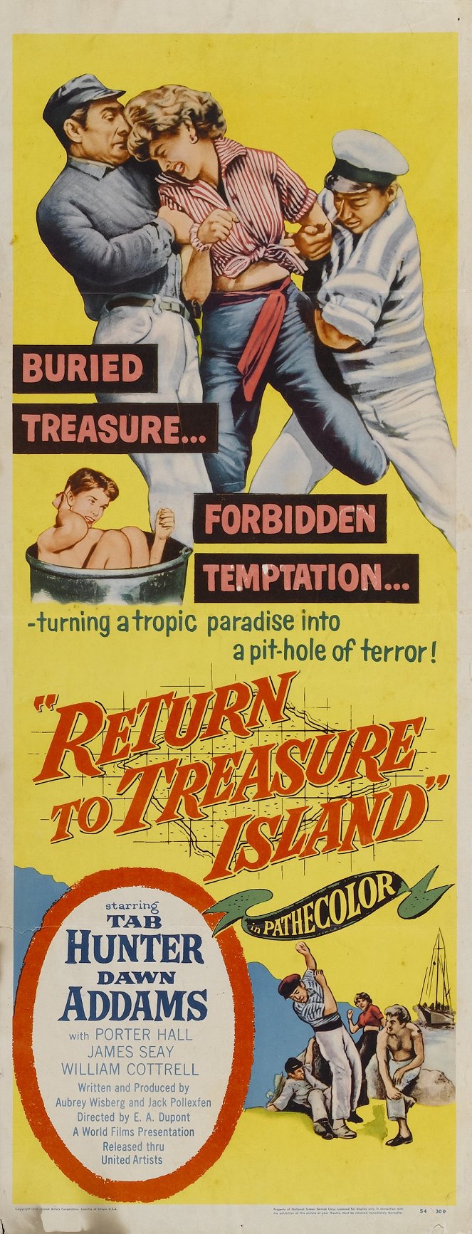 El retorno a la isla del tesoro - Carteles