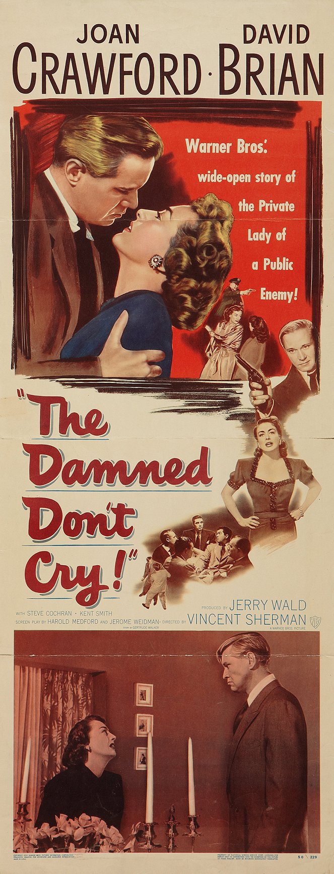 The Damned Don't Cry - Plakate