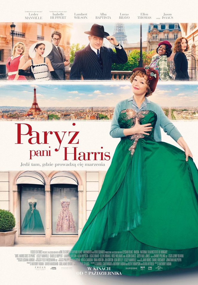 Paryż pani Harris - Plakaty