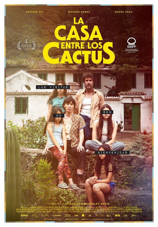 La casa entre los cactus - Affiches