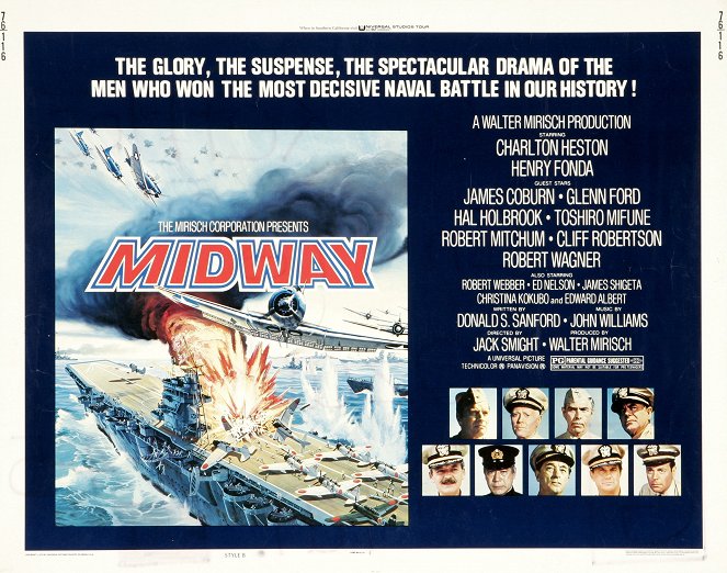 Bitva o Midway - Plakáty