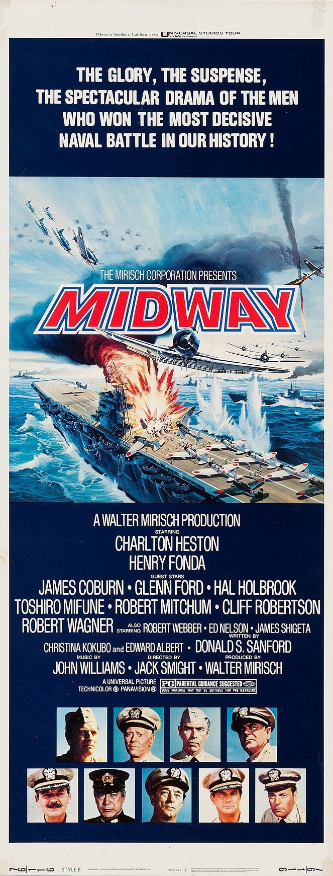 Bitwa o Midway - Plakaty