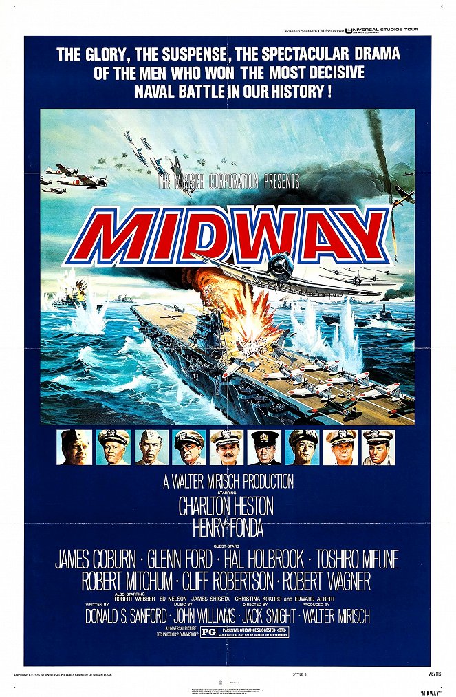 La batalla de Midway - Carteles