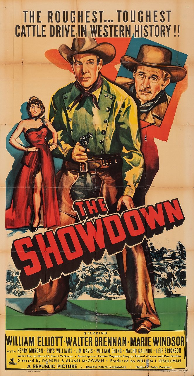 The Showdown - Plakáty