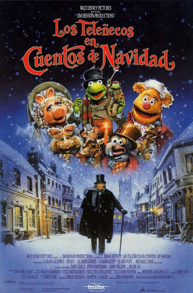 Los teleñecos en cuento de Navidad - Carteles