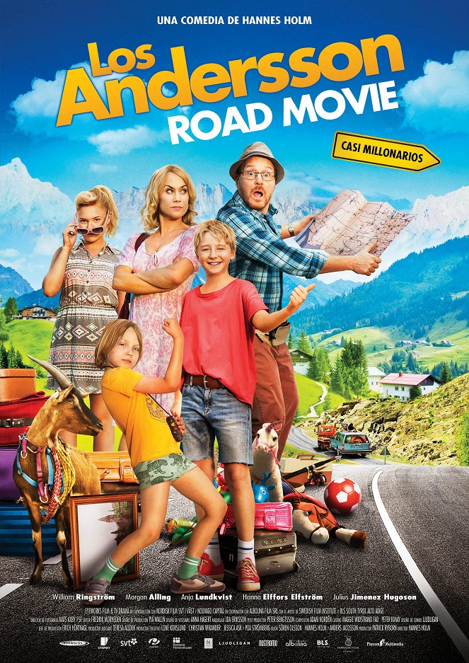 Los andersson Road Movie - Carteles