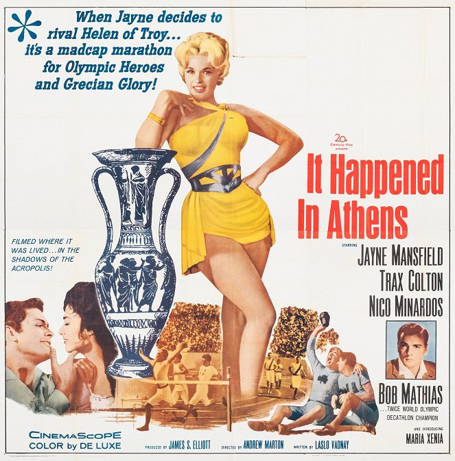 It Happened in Athens - Plakátok