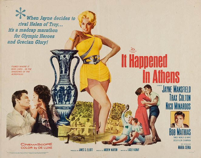 It Happened in Athens - Affiches