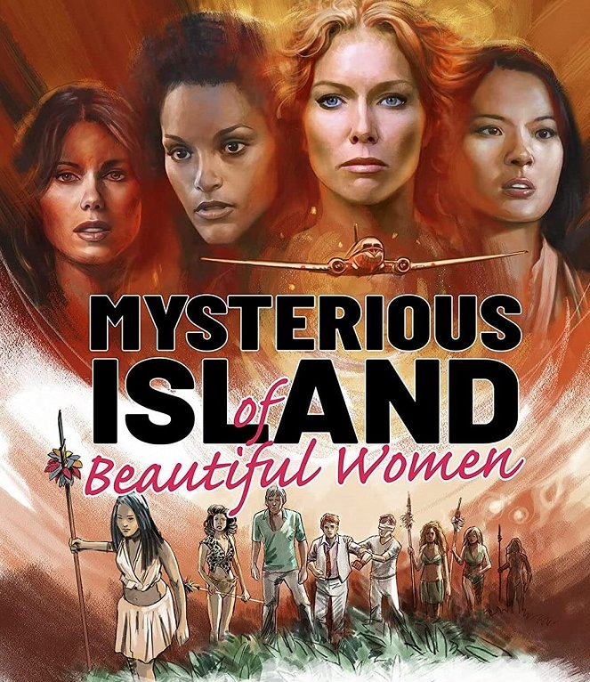 Mysterious Island of Beautiful Women - Plakaty