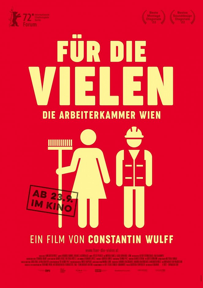Für die Vielen – Die Arbeiterkammer Wien - Plakáty