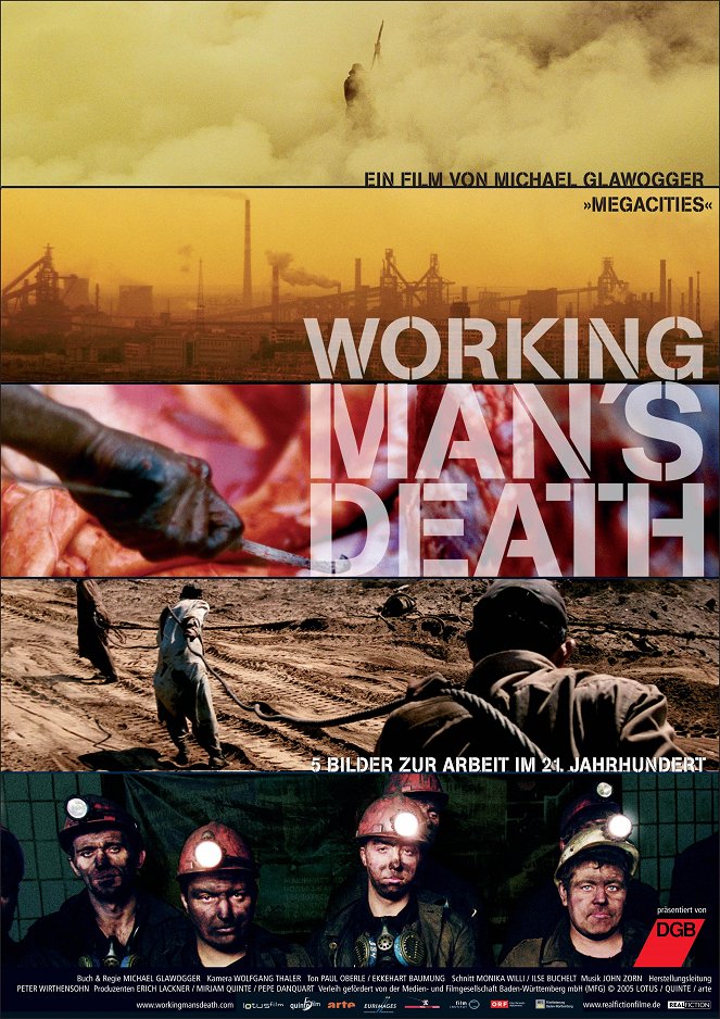 La Mort du travailleur - Affiches