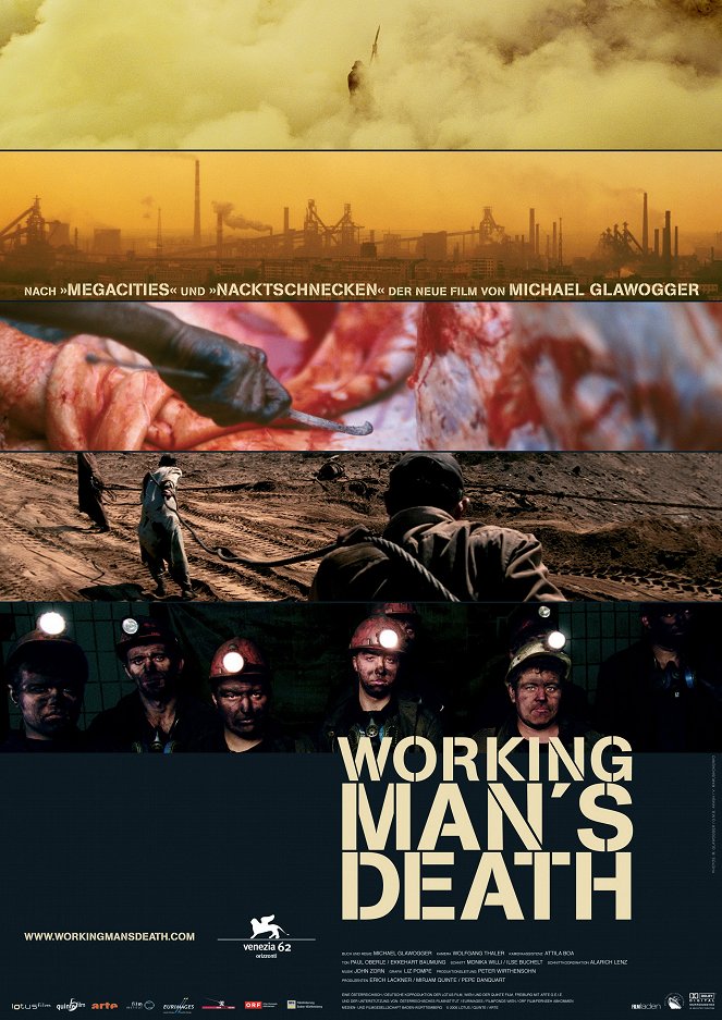 Śmierć człowieka pracy - Plakaty