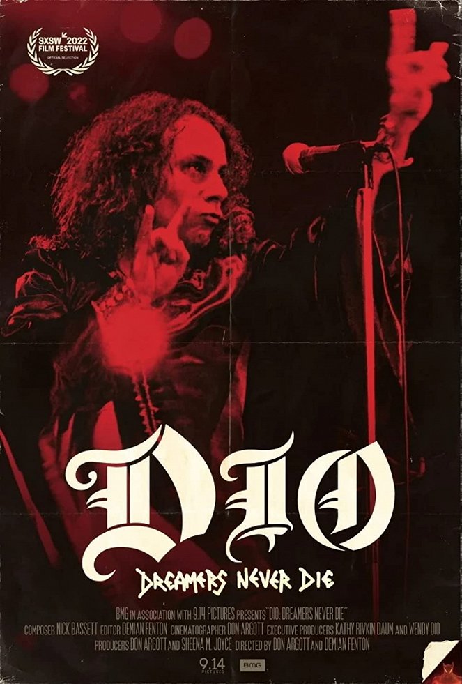 Dio: Dreamers Never Die - Cartazes