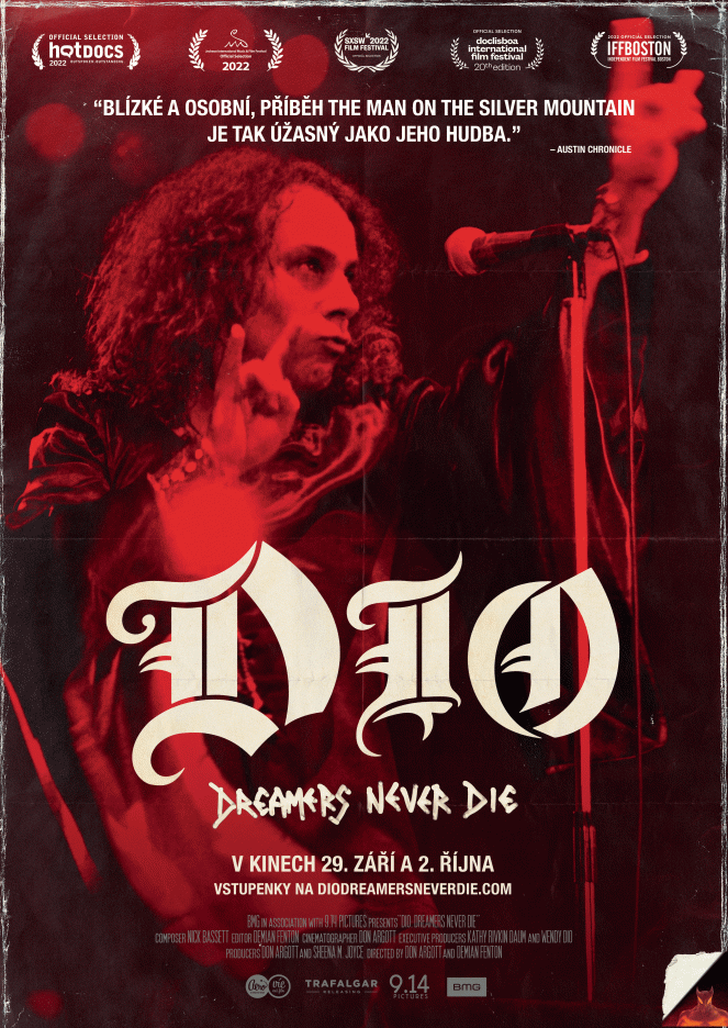 Dio: Dreamers Never Die - Plakáty