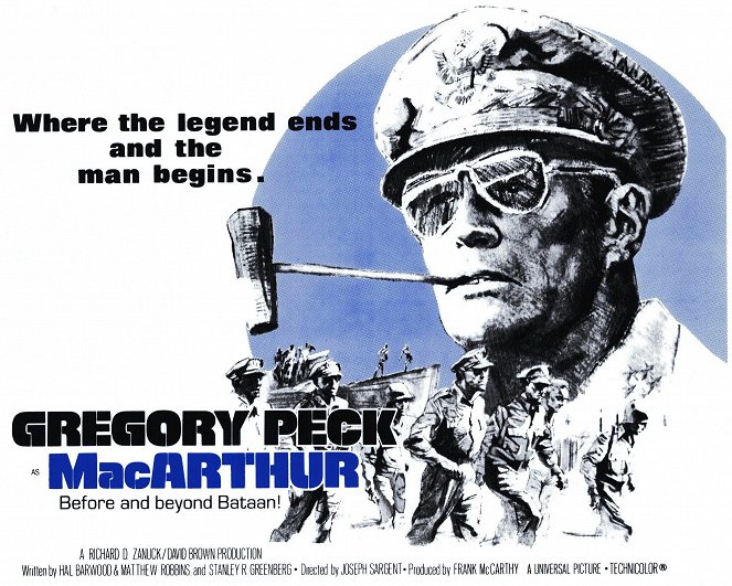 MacArthur, le général rebelle - Affiches