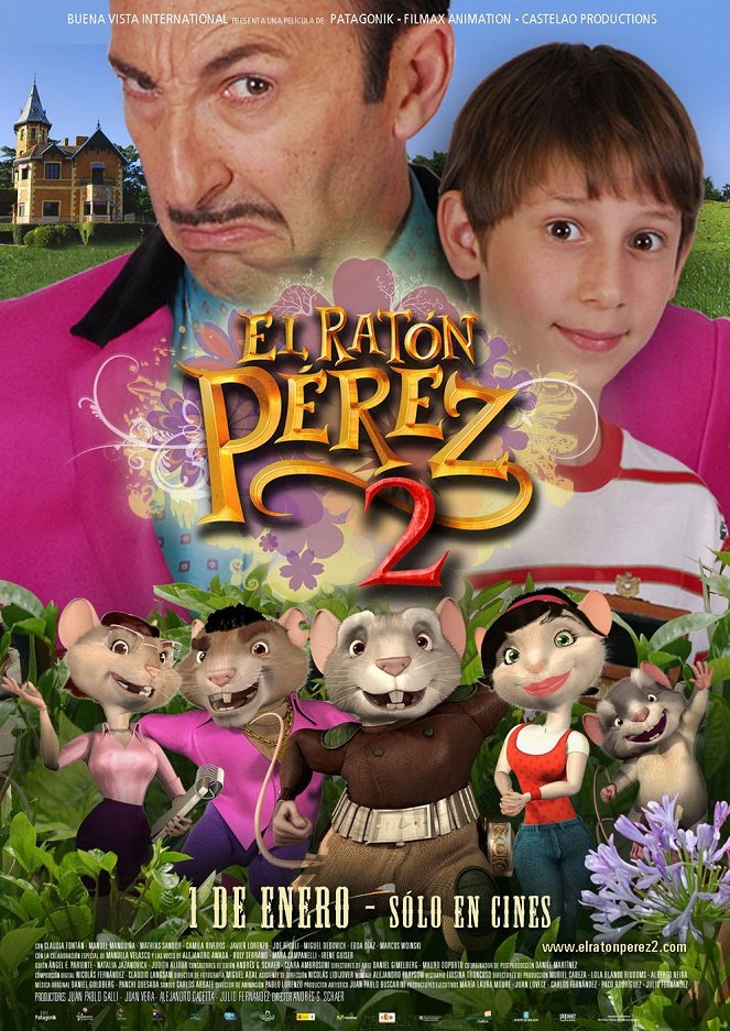 El ratón Pérez 2 - Plakátok
