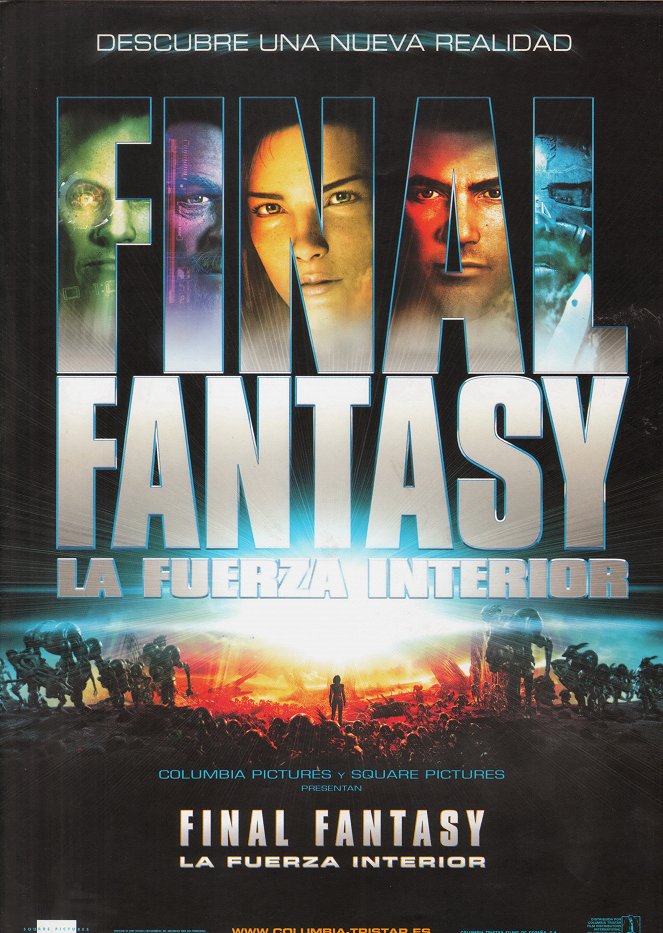 Final Fantasy: La fuerza interior - Carteles