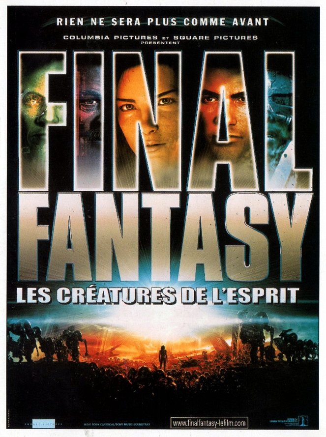 Final fantasy, les créatures de l'esprit - Affiches