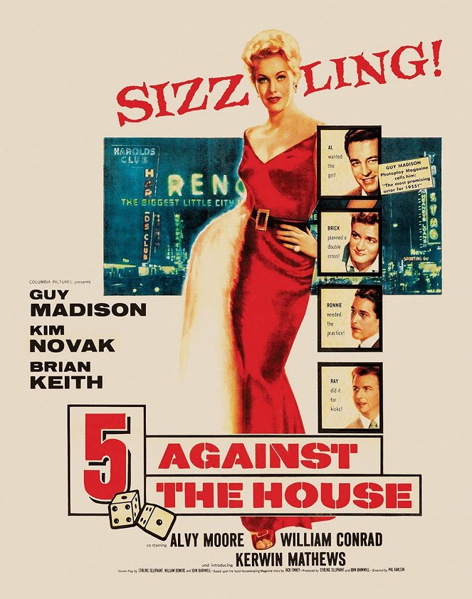 5 Against the House - Cartazes