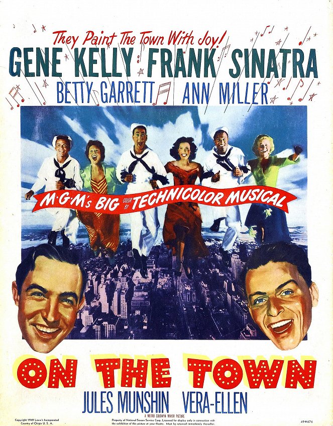 On the Town - Posters