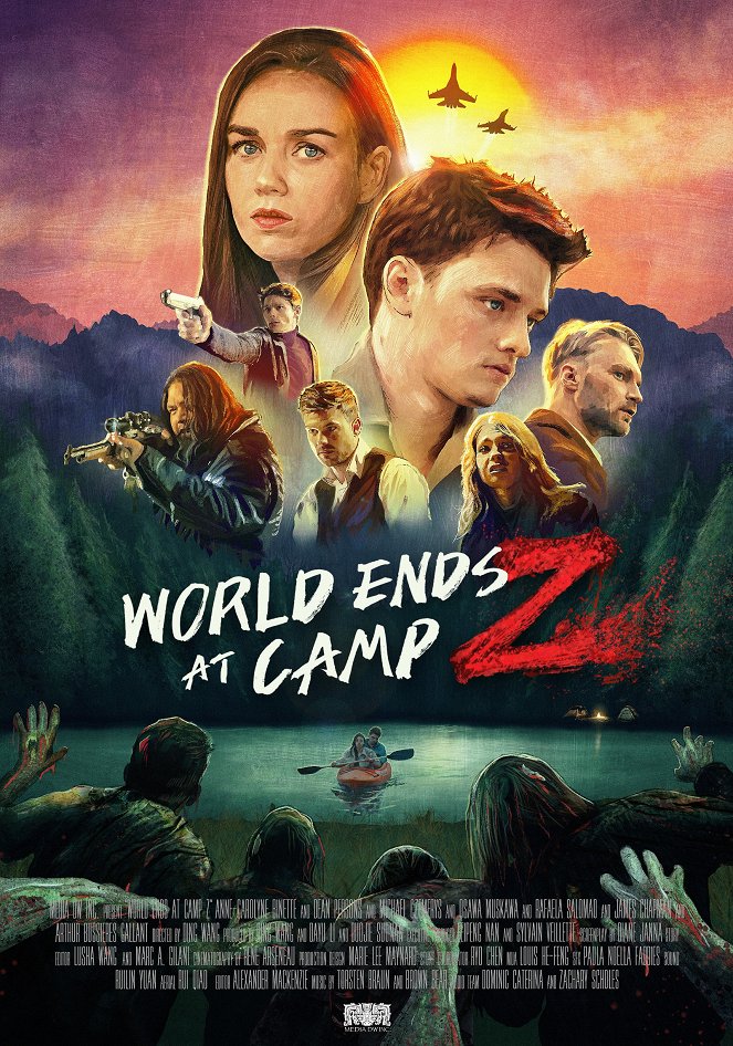 World Ends at Camp Z - Plakaty
