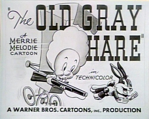 The Old Grey Hare - Plakáty