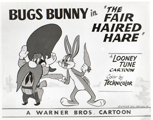 The Fair Haired Hare - Affiches