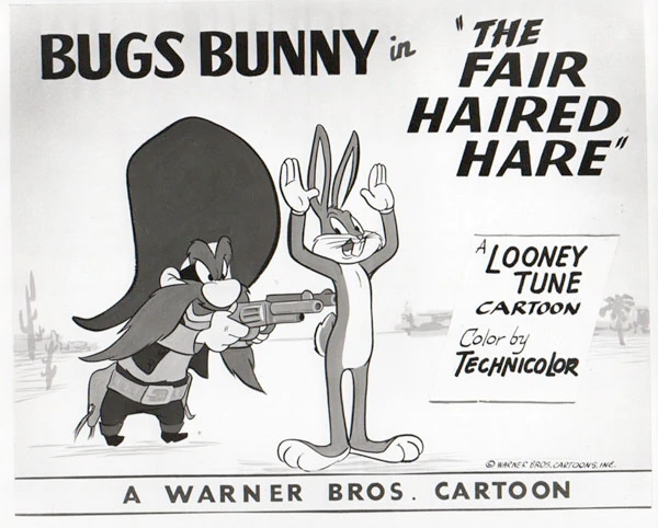 The Fair Haired Hare - Affiches