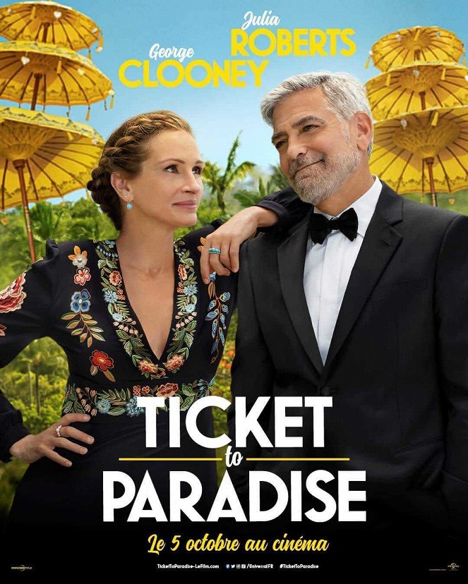 Ticket to Paradise - Affiches