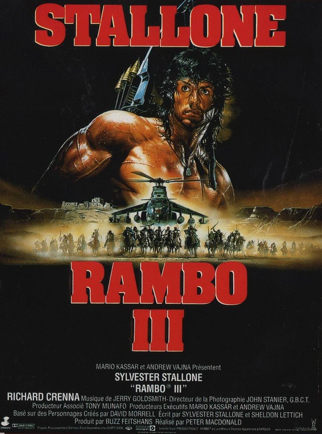 Rambo III - Affiches