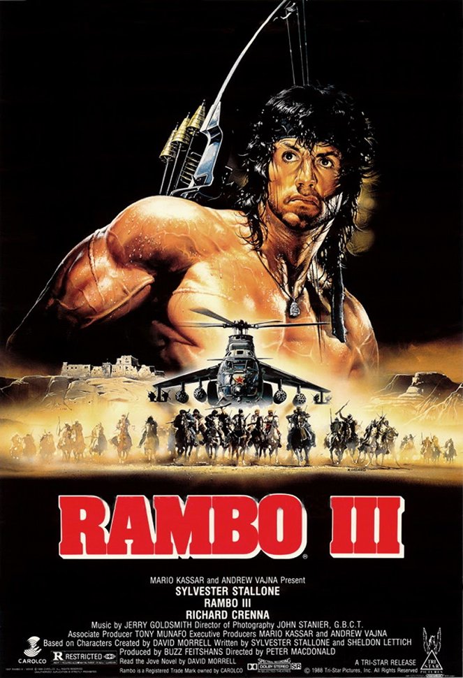 Rambo III - Posters