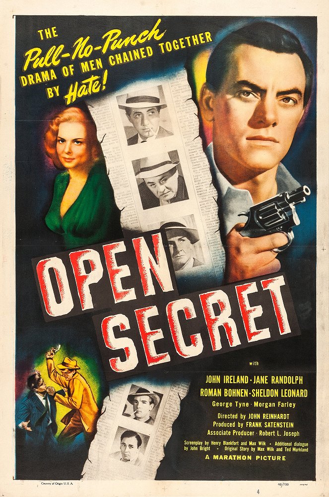 Open Secret - Plagáty
