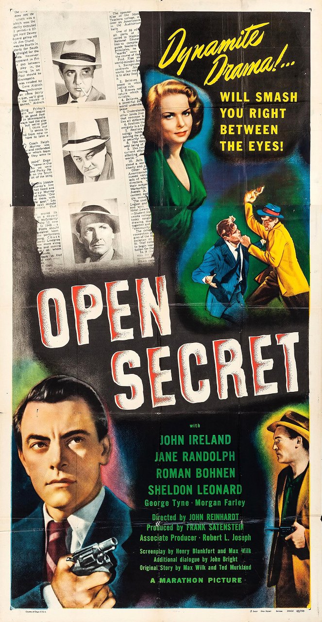 Open Secret - Posters