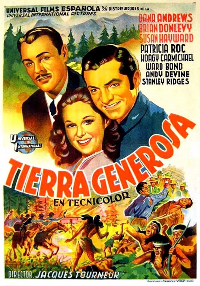 Tierra generosa - Carteles