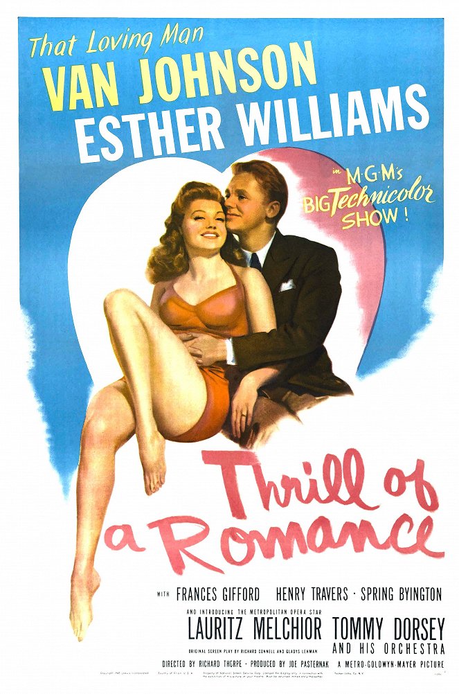 Thrill of a Romance - Julisteet