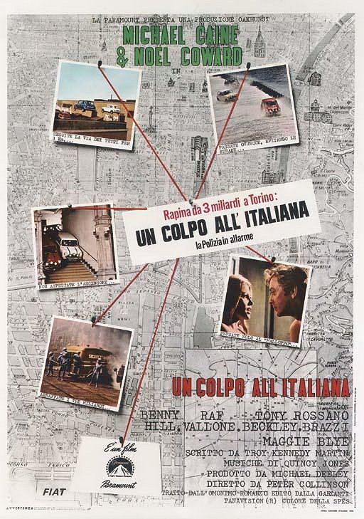 Lúpež po taliansky - Plagáty