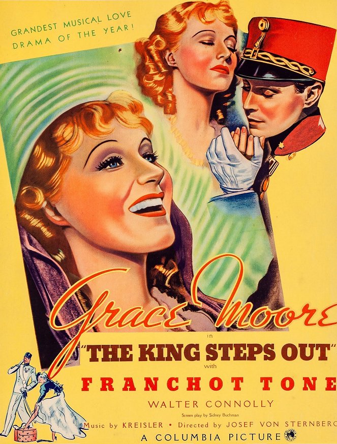 The King Steps Out - Affiches