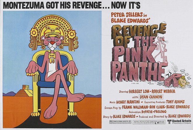 Pomsta Růžového pantera - Plakáty